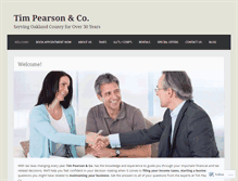 Tablet Screenshot of pearsonaccounting.com